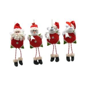 SANTA/NIEVE/RENO/OSO 27CM PARA COLGAR (SURTIDO Y PRECIO POR UNIDAD)