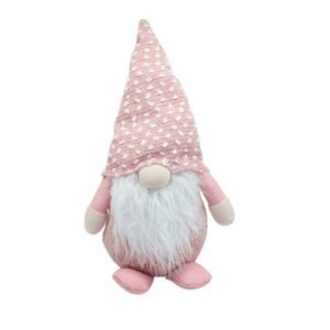 GNOMO ROSADO DE 40CM BARBA