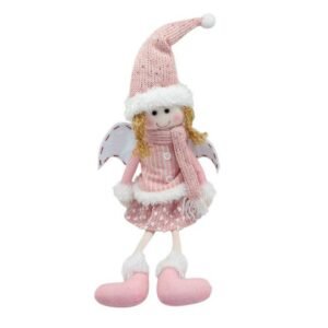 MUÑECA ANGEL SENTADA FALDA 69CM