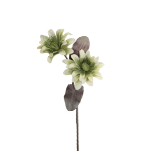 ESPIGA DALIA X 2 AMARILLA 90CM