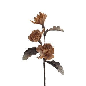 ESPIGA GARDENIA X 3 NARANJA 105CM