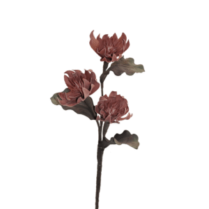 ESPIGA GARDENIA X 3 ROSADA 105CM